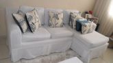 capas de sofa brancas